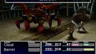Final Fantasy VII: Mini-Boss Mecha-Scorpion