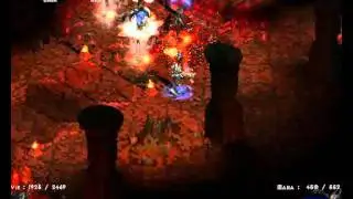 Diablo II - Summon Necro vs Hell Baal