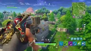 Fortnite - How to ghost peek in Season 5 *Third person peeking*