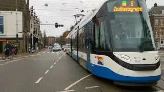 🇳🇱 Amsterdam Trams / GVB CAF Urbos 100 15G Tram (2023)