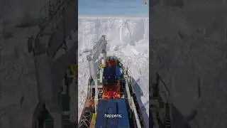 How Routes are made in Sea for cargo ships in winter! 🚢