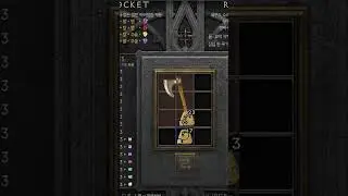 [디아블로2하드코어] Beast runeword in superior berserker axe #쇼츠 #shorts #diablo #baldursgate3
