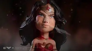 DC Comics Figures by Royal Bobbles!  Wonder Woman Bobblehead, Batman Bobblehead, Superman Bobblehead