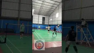 Fun Game Badminton #badminton #badmintonindonesia #badmintonlovers #banjarmasin #stressrelease 