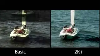 Regular 8mm film   Basic vs 2K+ Transfers