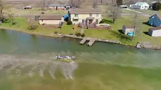 Lake Leslie, USA - Phoslock Application
