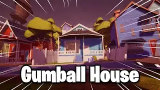 I Entered the GUMBALL HOUSE in Hello Neighbor