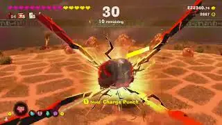 Donkey Kong Bananza - Banandium Chip Farming in Canyon Layer Battle Challenge 1