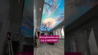 Stretch ceiling Now in India,3D wallpaper,Artificial Grass,PVC wall,Wooden Flooring,Home decoration