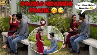 Double Meaning Prank On Girlfriend 🤭😅 #prank @pappusengupta