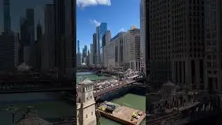 View from the wolf point east #chicago #riverwalk  #chicagoattractions