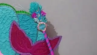 cómo decorar un palo piñatero