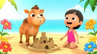 Uh-Oh! Tiny Camel&rsquo;s Sandcastle Tumble 🐪 | Nursery Rhymes for Kids & Baby Songs