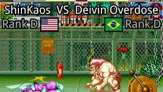 Super Street Fighter II X: Grand Master Challenge: ShinKaos (US, Rank D)  vs Deivin Overdose (BR, R