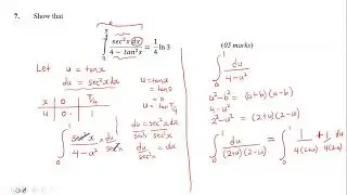 S.6 PURE MATHEMATICS  REVISION ITEMS || PARTIAL FRACTIONS || INTEGRATION