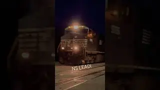 NORFOLK SOUTHERN C40-9W LEADS UP INTERMODAL! CITY OF INDUSTRY CA
