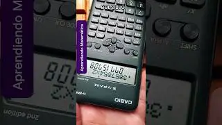 Truco con la CALCULADORA CIENT&Iacute;FICA Casio fx-82 MS 2nd Edition 😎 BOLSILLO