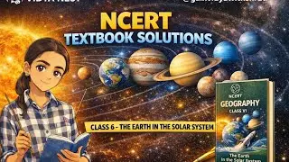 THE EARTH IN THE SOLAR SYSTEM | NCERT QUESTION ANSWERS** CLASS - 6 #forbeginners#geography  