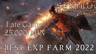 САМЫЙ БЫСТРЫЙ СПОСОБ НАБИРАТЬ ОПЫТ В ПОЗДНЕЙ/КОНЦЕ ИГРЫ В 2022 ГОДУ | Sekiro: Shadows Die Twice