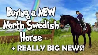 Buying a NEW North Swedish Horse + Big News! - Star Stable Online