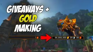 WoW Gold Farm - 10,000,000 Gold Giveaway - MoP Level Up