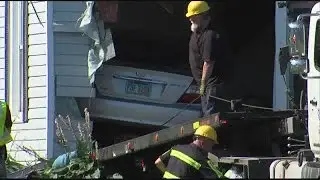 Crash into home kills Amherst Township mother of two