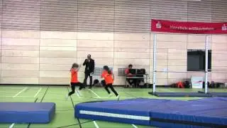 Er&ouml;ffnung Turnschule - Auftritt der Anf&auml;ngergruppe