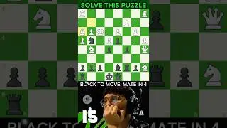 Can you find Mate in 4? #chesspuzzle #matein4 #shorts