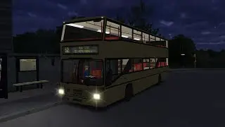 [Final video in 2025] OMSI 2 Berlin-spandau 1986/1994, Driving the MAN SD202 D88, Running the 92.