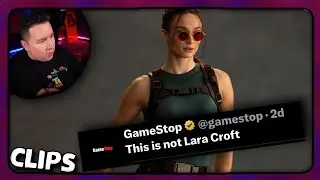 GameStop Has Beef With Lara Croft First Look