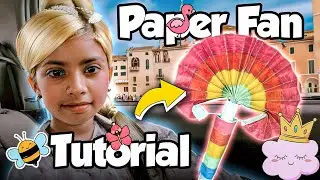 Make a Paper Fan in 1 Minute!