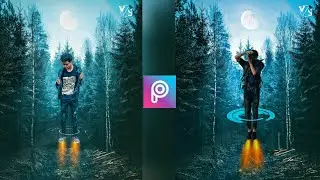 PicsArt Futuristic Editing in Mobile || PicsArt Editing Tutorial || Instagram viral photo editing