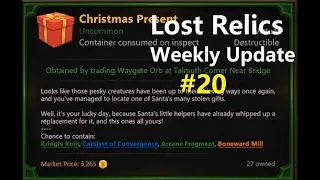 Lost Relics Weekly Update #20: Kringle coins, Christmas presents