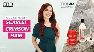 CBD Color Max - How to Get Scarlet Crimson Hair Color