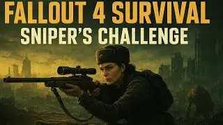 Fallout 4 Survival Mode as Lyudmila Pavlichenko | Ultimate Sniper Challenge | EP1