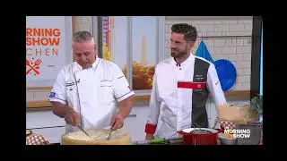 Cheese Wheel Pasta! Cacio e Pepe on Channel 7 Morning Show | Il Caminetto