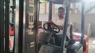 Fork Lift Driving practice time💖💖