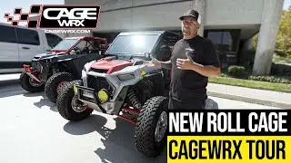 Polaris RZR SEMA Build | Cagewrx Tour + Baja Spec Cage