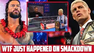 Что за фигня 🤯 Роман Рейнс вызывает Коди Роудса на бой в Friday Night SmackDown.