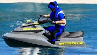 [GTA-LSPDFR] PATROUILLE EN JET-SKI | GENDARMERIE NATIONALE #87