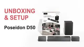 Саундбар ULTIMEA Poseidon D50/Видеоинструкция по распаковке и эксплуатации