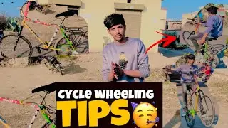LEARN HOW TO WhEELIE ANY BIKE NOW!!CYCLE WHEELING TIPS🥳