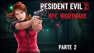 🎮🇧🇷 RE2 NPC NIGHTMARE(HIDEO KANESIS & HOTPOTATO_91) CLAIRE PARTE 2