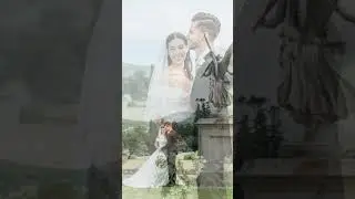 A romantic destination wedding at Powerscourt house, Dublin, Ireland