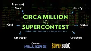 How to make a million dollars betting the NFL | SuperContest vs. Circa Sports Million