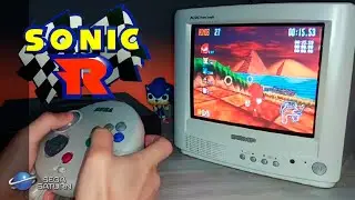 Sonic R (26th Anniversary) - Sega Saturn Gameplay