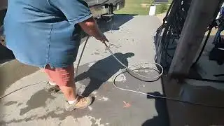 Garden Hose 50ft, Metal Garden Hose, Heavy Duty Stainless Steel Water Hose with 10 Function Spray No