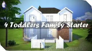 The Sims 4 Speed Build   4 Toddler Family Starter
