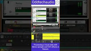 Processing a house stab in the Reason rack