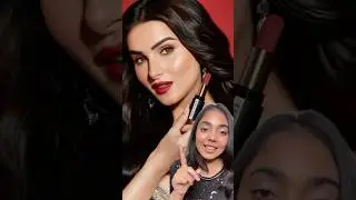 Помада TARA SUTARIA от BOBBI BROWN Luxe Cashmere Matte Lipstick Swatch & Review BRIDAL Red Lip